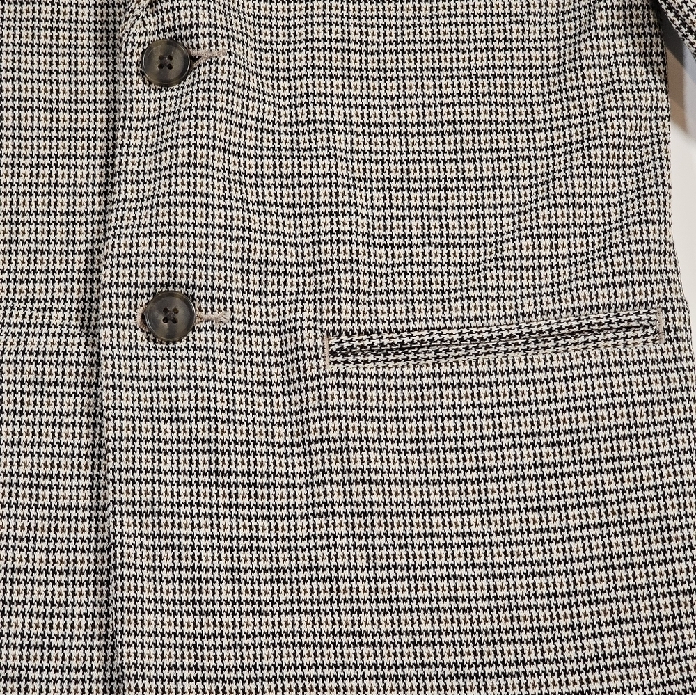 Cat & Jack Boys Houndstooth Knit Suit Jacket Stretch - Picture 7 of 13